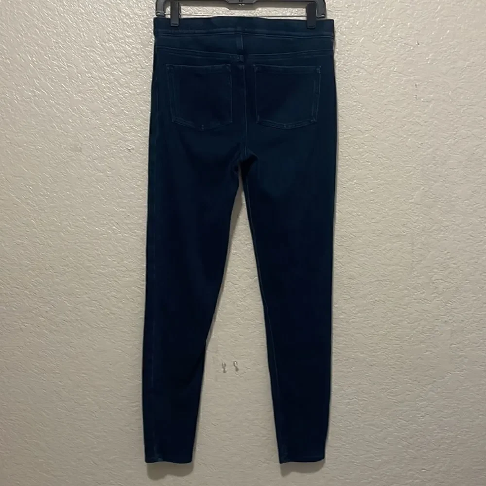 Spanx Jean-ish Ankle Leggings Twilight Blue Size Medium‎